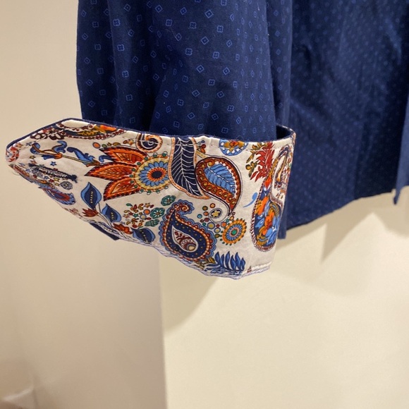 Men’s Denim and Flower Ricky Singh button down - Picture 4 of 5